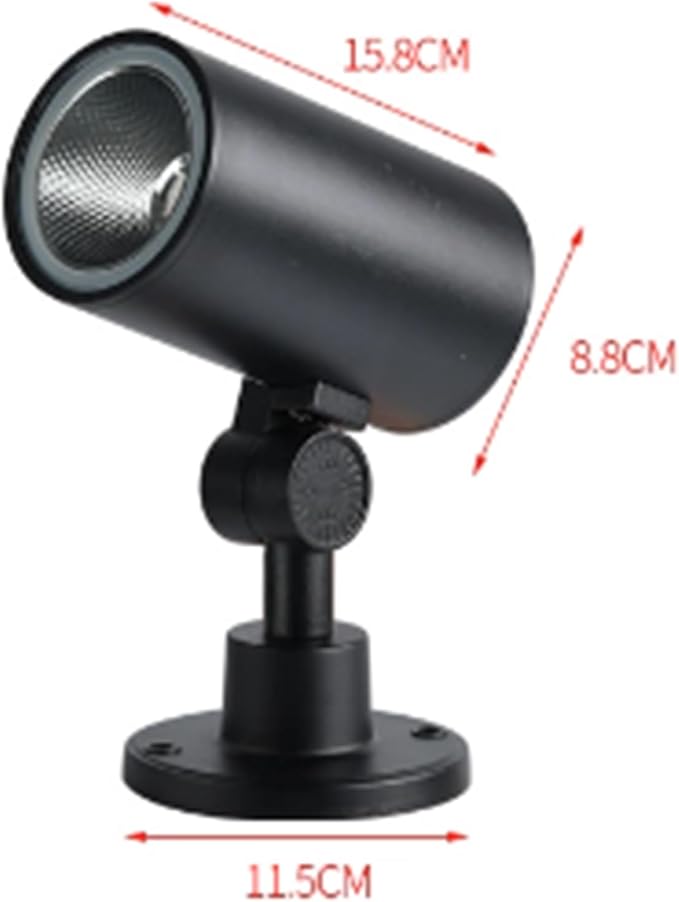 Outdoor Led Tree Lights - LED Flood Lights IP65 Waterproof Lawn Spotlight AC 220V Park Garden Landscape Lighting Ground-Mounted/Wall-Mounted Spotlights(A Warm White20W(AC220v))