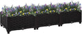 Raised BedGarden PlantersGarden PlantersGarden CenterpiecesGarden BedsRaised Beds for Growing FlowersHerbs and Fruits47.2x15.7x9.1 Polypropylene