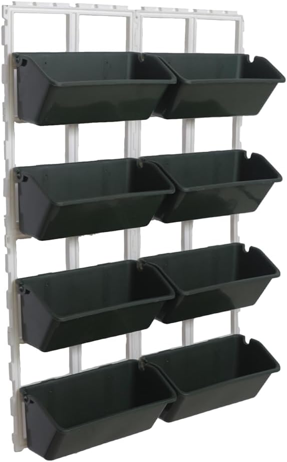 Vertical Herb Planter Garden Flowers Vegetables Boxes Wall Elevated Raised Bed