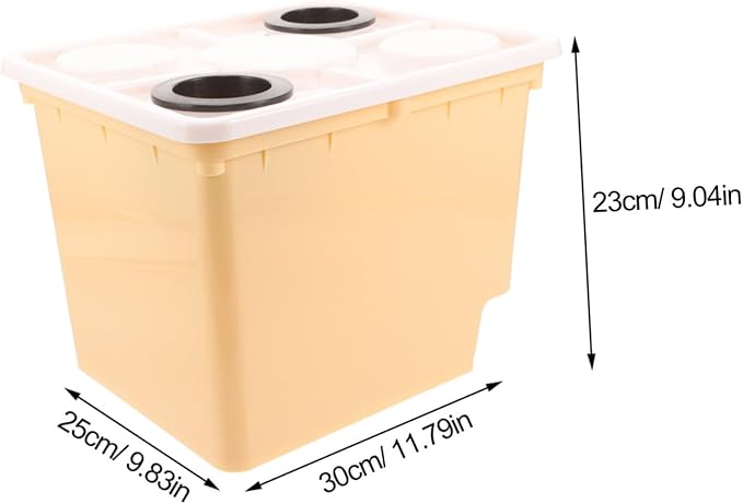 TOYANDONA Soilless Cultivation Buckets Greenhouse Plants Growing Box Hydroponic Plants Bucket Soilless Flowerpot