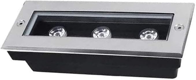 IP65 Waterproof LED Landscape Lights - Outdoor Spotlights for Pathway &amp Garage 85-110V Rectangle Downlight Ideal for Garden and Lawn Lighting (Blue 5W)