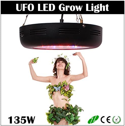 TL 135w UFO LED Grow Light for Horticulture Plant Growing White