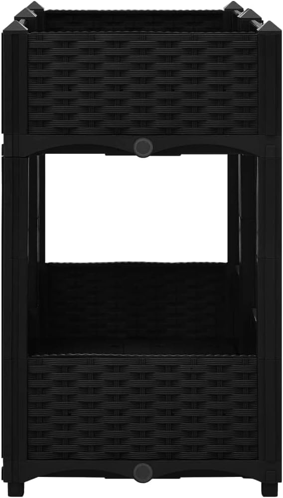 Raised BedGarden PlantersGarden PlantersGarden CenterpiecesGarden BedsRaised Beds for Growing FlowersHerbs and Fruits31.5x15.7x28 Polypropylene