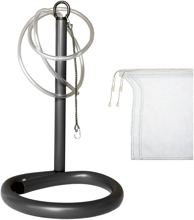 Worm Brew - Compost Tea &amp Worm Casting Tea Brewer - 5 Gallon Bucket Aerator (D10)
