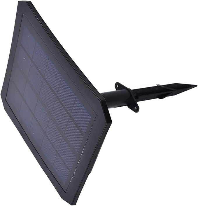 Outdoor Solar Lights 5V 3W Polysilicon Panel Fully Enclosed ABS Design Energy Saving - Weatherproof Spotlight Easy Installation for Garden and Yard