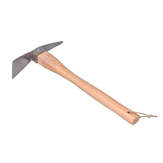 Hoe Garden Tool Pick Axe Wood Material for Courtyard for Pot Culture for Gardening