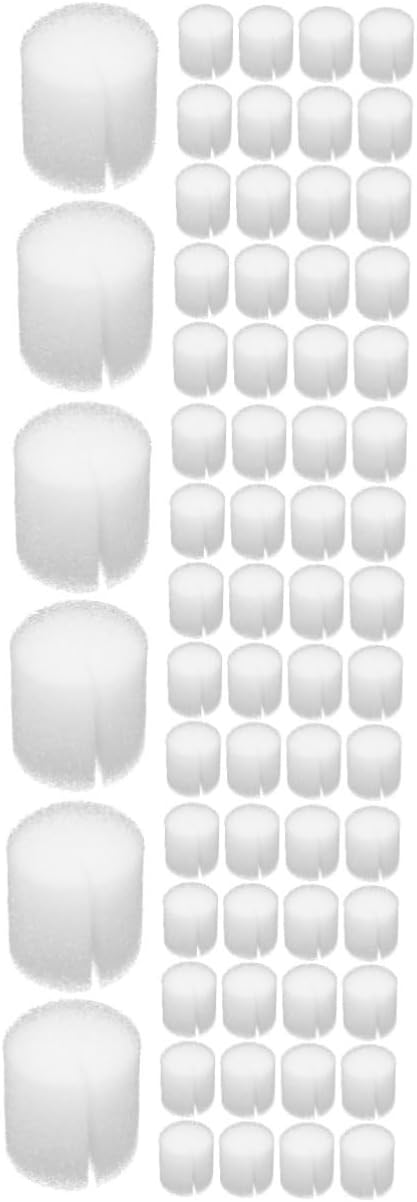VICASKY 3sets Hydroponic Supplies Reusable Seedling Sponges Square Grow Blocks Sponge 100pcs*3
