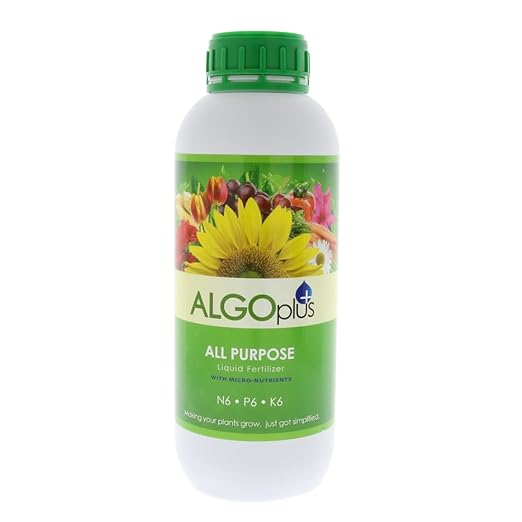 Algoflash All Purpose Formula - Liquid Fertilizer &amp Plant Food 1-Liter Bottle
