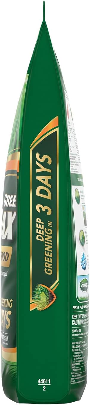 Scotts Green Max Lawn Food Lawn Food Plus Iron Supplement for Deep Greening 33.33 lbs. 2-Pack