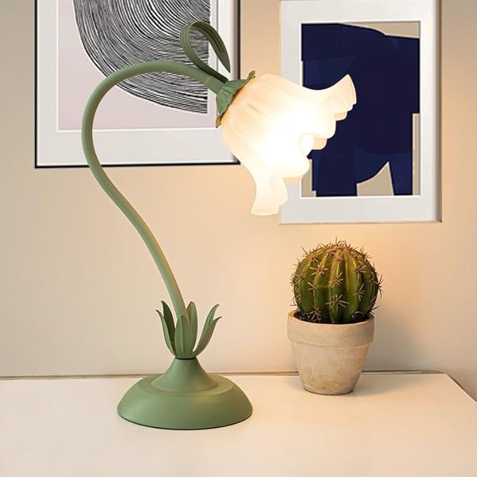 Table Top Grow Light for Indoor Plants – Decorative Desk Plant Light for Succulents Bonsai Cactus Adjustable Desktop Grow Lights with Base Cute Office Mini Grow Lamp