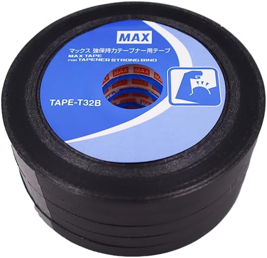 Generic MAX HT-S45E Strong Bind Tapener Plant Tying Tool Starter Kit with Tape Staples &amp Replacement Blades Blue HT-S45E-STARTER