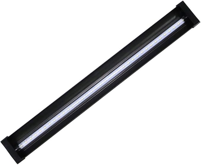 AquaSprouts 2ft Horticultural LED Grow Light Bar 24W High Output White Full Spectrum 6400K for Indoor Gardening Bioactive Terrariums &amp Vivarium/Paludariums