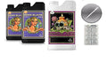 Advanced Nutrients Sensi Bloom A and B 4 Liter with Voodoo Juice 4 Liter Bundle with Conversion Chart and 3mL Pipette