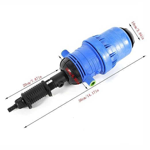 Gdrasuya10 Fertilizer Injector Dispenser 0.4%-4% Adjustable Fertilizer Injector Fertilizer r Auto Dispenser for Industry Garden