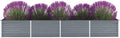 YAFF Heavy-Duty Galvanized Steel Raised Garden Bed 126 x 31.5 x 17.7 Weather-Resistant Durable Outdoor Planter for Vegetables Flowers and Herbs - Easy Assembly for Your Patio or Backyard