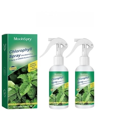General Plant Chlorophyll Spray 100ML Indoor Plant Nutrition Spray Outdoor Garden and Garden Plant Growth Promoter Supplement (2)