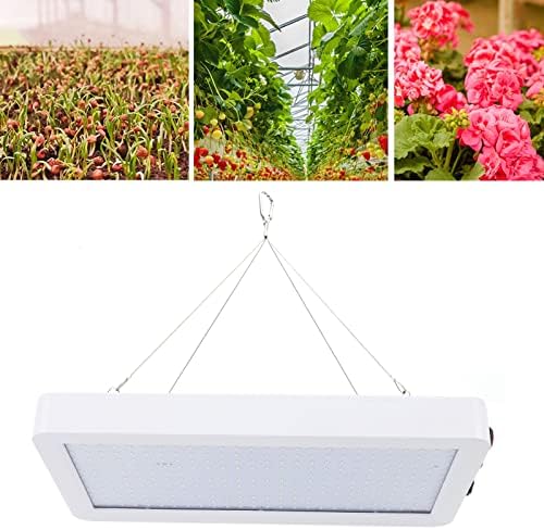 Zerodis Full Spectrum LED 2000W LED Grow Light Double Switch Plant Grow Light Comfort Full Spectrum LED Grow Light with 3 Gears for Indoor Plants Vegetable Flower(#2)
