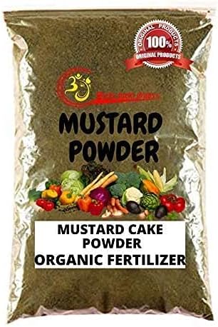 M.P. Bum Bum Bhole Extra Power Mustard Cake Powder Organic Fertilizer for Home Garden 1kg