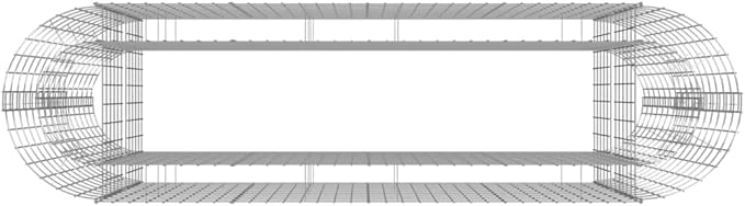 Gabion Raised Bed Galvanized Iron 74.8x19.7x39.425 KG152033