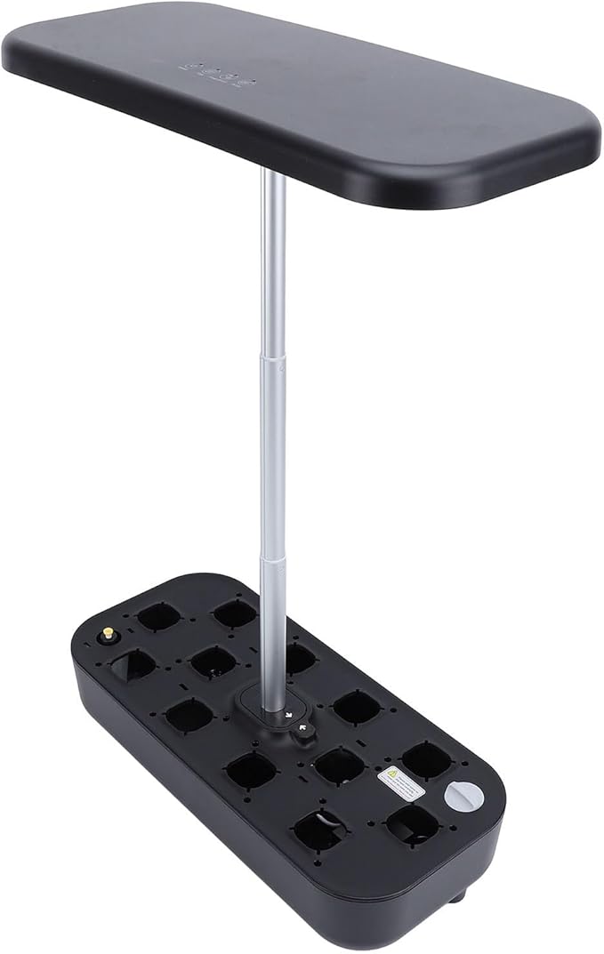 Hydroponics LED Grow Light System Indoor Soilless Plant Kit for Home Garden (US Plug)