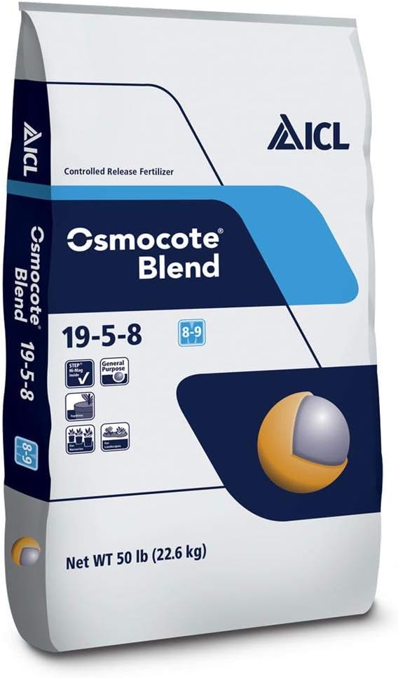 Osmocote Osmocote Pro 9 19-5-8 Minors Full Season Fertilizer 8-9 Month 50 lb