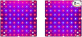 2Pack 150W LED Plants Grow Light Seedings Cultivation Lights AC100-277V Hydroponic Planting Panel Lights UV/IR Greenhouse Tent Succulent Vegs Potting Flowers Fruits Cactus Moss Filling Lights US Plug
