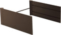 Vego Garden 17 Tall 41 Wide Extension Kit for Modern Raised Garden Beds Umber Brown