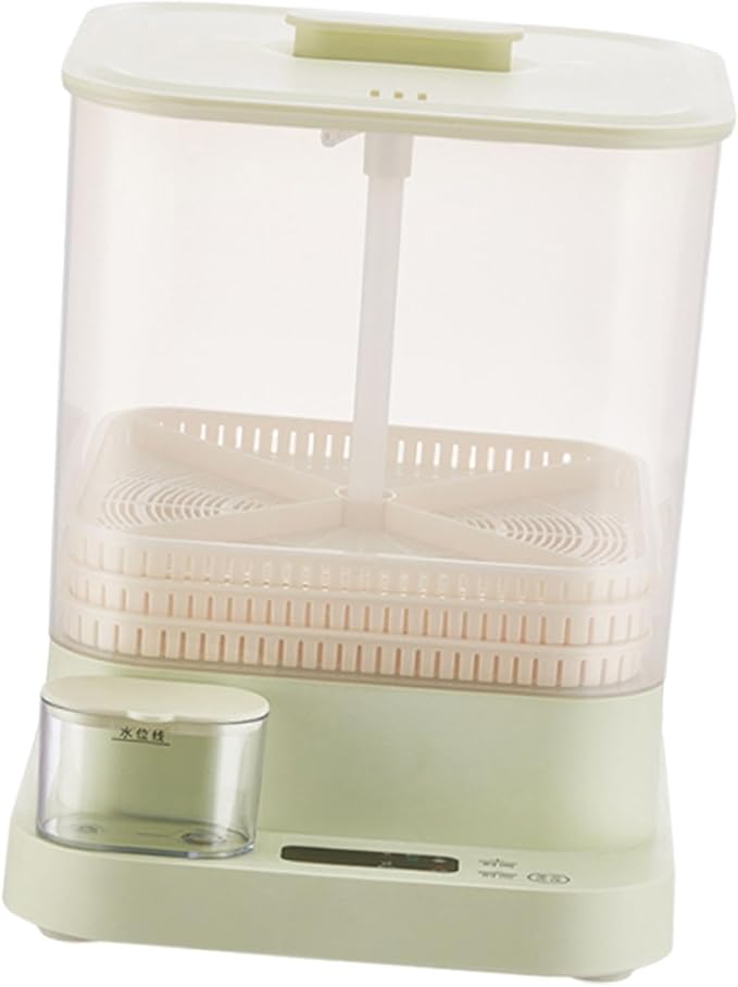 Bean Sprouts Machine Automatic Bean Sprouts Maker Home Use 3 Layers Sprouting Kit for Radish Wheatgrass Yogurt