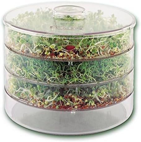 Sprouter with 3 levels -Green Tint Brand: Biosta