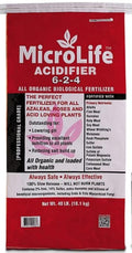 MicroLife Acidifier 6-2-4 40 lb The Perfect Fertilizer for All Azaleas Roses Blueberries Camellias and Acid Loving Plants That Want a pH of 5.0–7.0