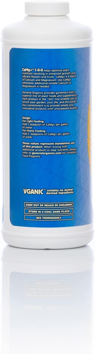 General Hydroponics GH5312 CaMg+ Plant Nutrition Quart
