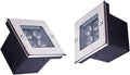 2Pcs Square Outdoor Buried Light Ground LED Landscape Light 4W Recessed IP67 Waterproof Spotlight for Terrace for Gardens Paths of Swimming Pools Illumination Lights(Yellow24V)