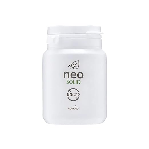 NeoSolid No CO2 - Root-Zone Nutrient Tablets for Freshwater Planted Aquariums CO2-Free Plant Booster for Rooted Aquarium Plants Aquascaping Essential - 100 Tabs