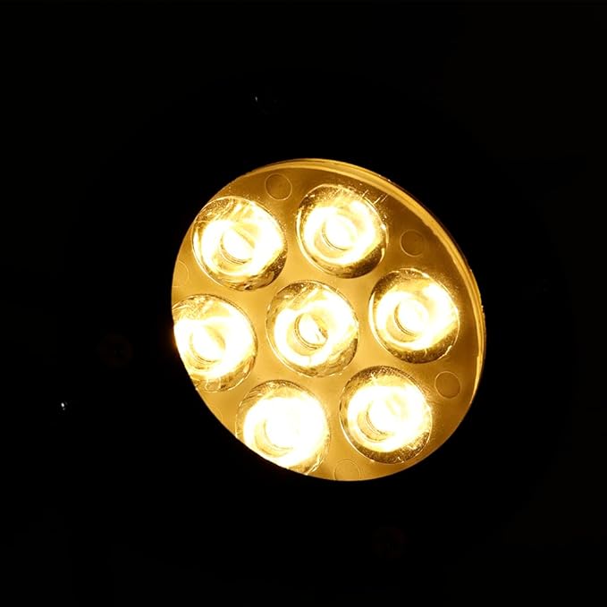 7W Landscape Spot Light Aluminum LED IP65 Waterproof Outdoor Garden Tree Light 12V Warm White Warm Light - Energy Efficient Durable Design Ideal for Outdoor Lighting (Warm Light)