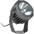 Long Range LED Floodlights - Beam Spotlight COB Round Tree Lights IP66 Waterproof Adjustable Angle for Wall Advertising Building Signs Lawn Landscape Lamp(Green10w(AC24V))