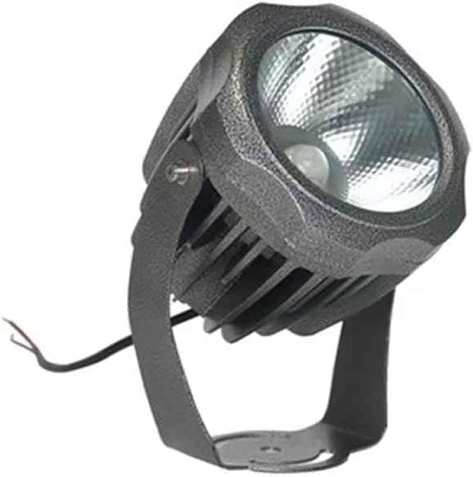 Long Range LED Floodlights - Beam Spotlight COB Round Tree Lights IP66 Waterproof Adjustable Angle for Wall Advertising Building Signs Lawn Landscape Lamp(Blue20W(AC220V))