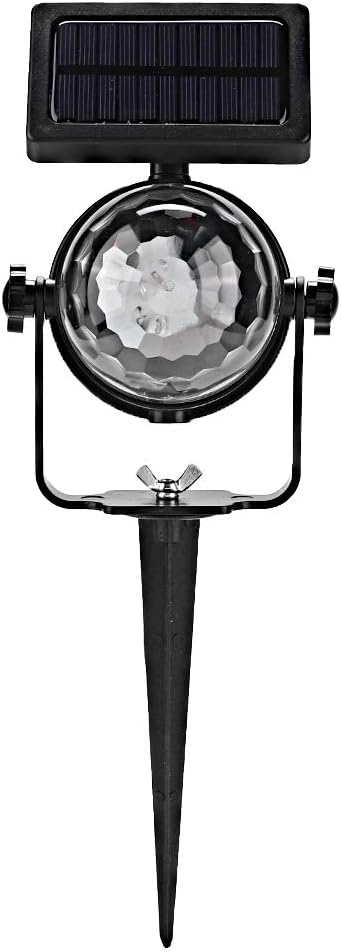 LED Solar Spotlight Outdoor Water Proof Christmas Landscape Spot Lights Fairy Projector Lamp for Patio Gate Walkway Pool Garden Yard Driveway