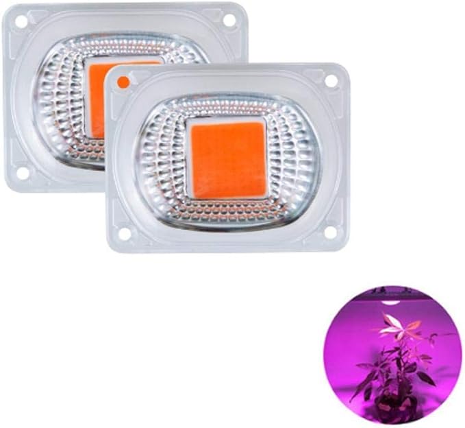 Light Bulbs High Power Full-Spectrum LED Grow Light with Lens for Floodlight LED Bulbs