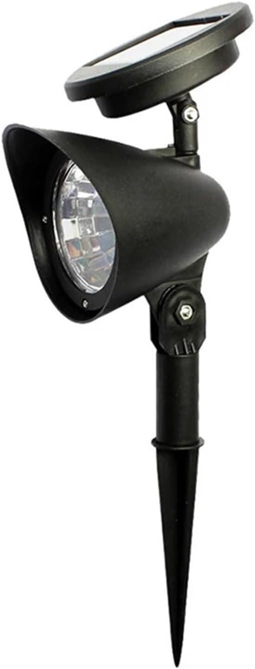 4LED Solar Lawn Lights Outdoor Landscape Spotlights Ip65 Waterproof Upgraded Solar Powered Garden Lamp(White Light)