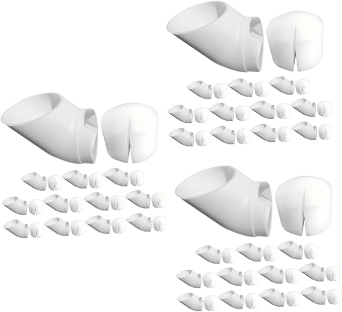 Happyyami 3sets Hydroponic Vertical Planting Cups Hydroponic Growing Tower Accessories Easy to Use
