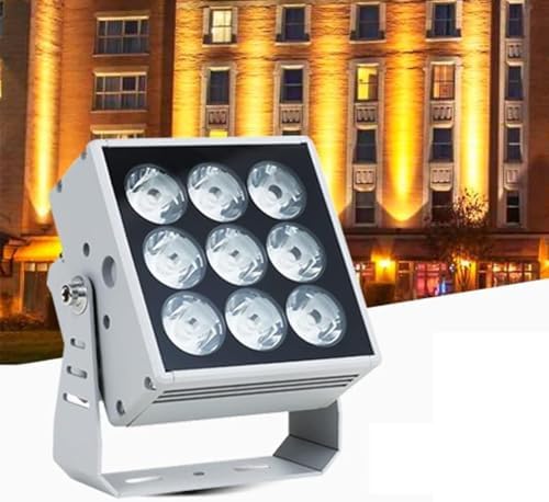 110-230V Outdoor LED Spotlights - IP67 Waterproof Landscape Lights for Villa &amp Courtyard High-Intensity Beam Light Wall Washer Perfect for Garden &amp Building Illumination