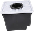 Mipcase Hydroponics System Bucket Durable Planting Basket for Soilless Vegetable Cultivation Easy Assembly Suitable for Indoor Outdoor Use with Single Cover
