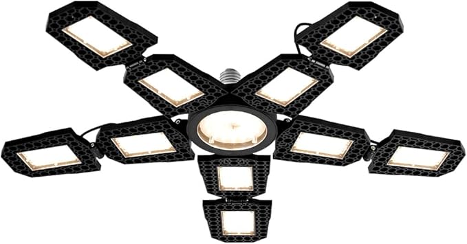 400W LED Deformable Adjustable Planting Lamps 110V Sunlight Foldable 90° Indoor Seedling Planting Bulb UV/IR Sunlight Greenhouse Tent Vegetable Fill Lights E27/E26 Flower Cactus Cultivation Lighting