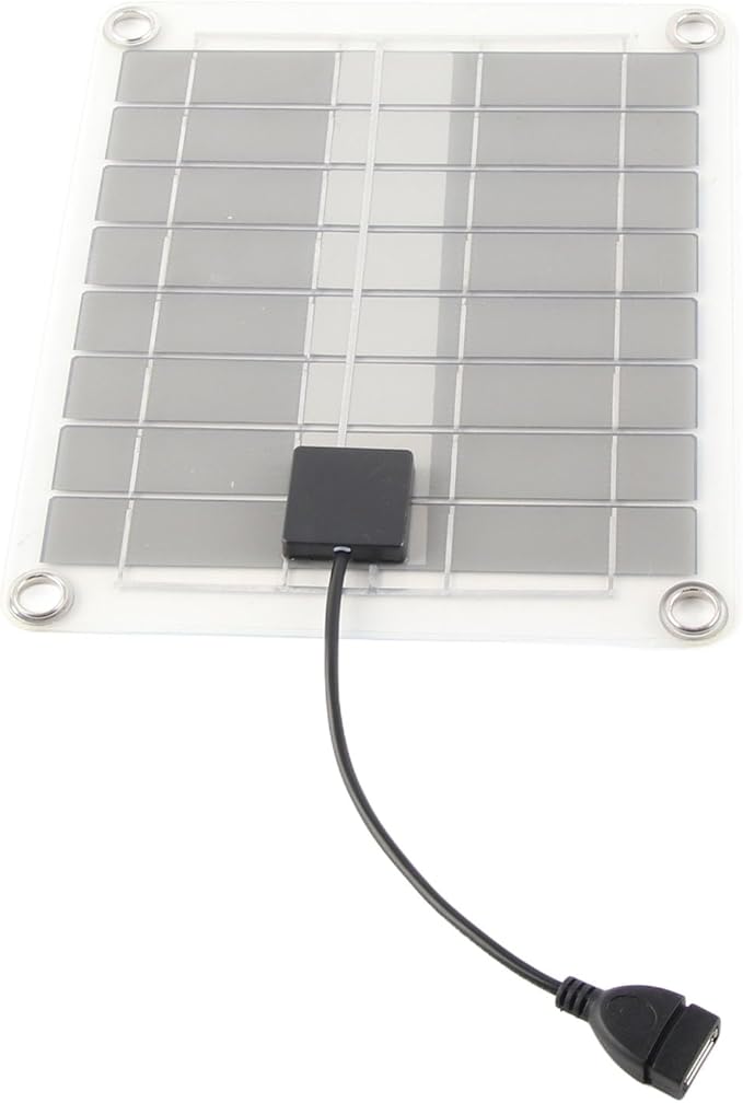 SIXRUN Solar Plant Grow Light LED Plant Grow Light Strip for Balcony Greenhouse Vegetables Flowers (20w)