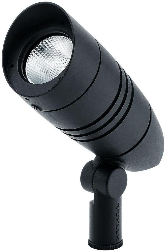 KICHLER Landscape LED 10 Watt 3000K Landscape Accent Light in Textured Architectural Bronze 16213BKT30