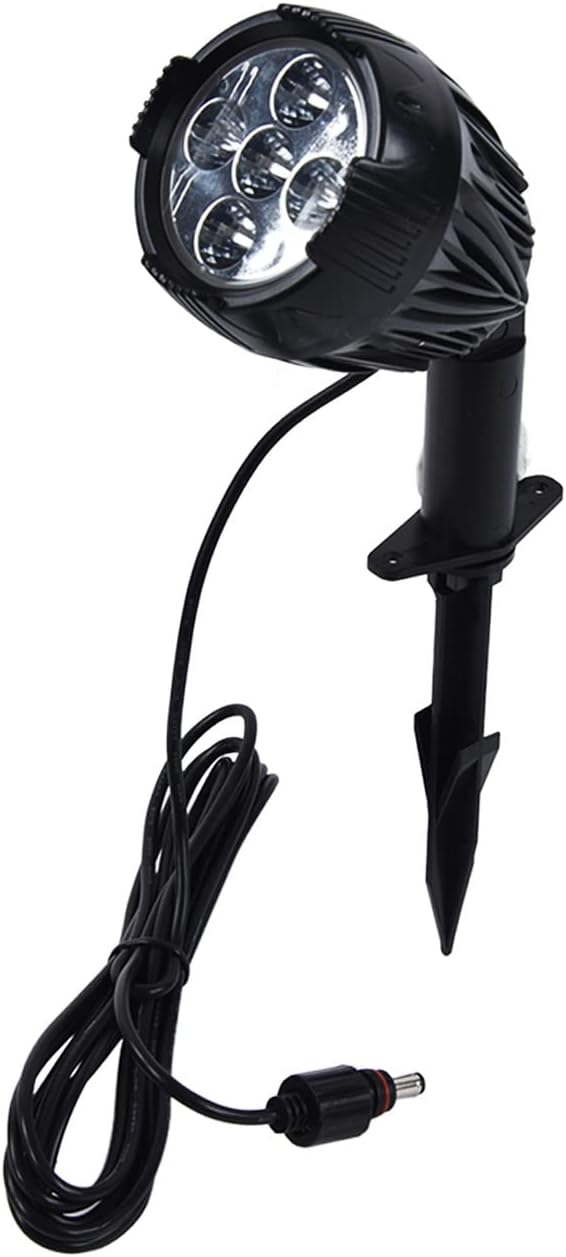 Solar Spot Lights Outdoor Landscape Spotlight and with Fully Enclosed Housing for Yard Pathway Patio