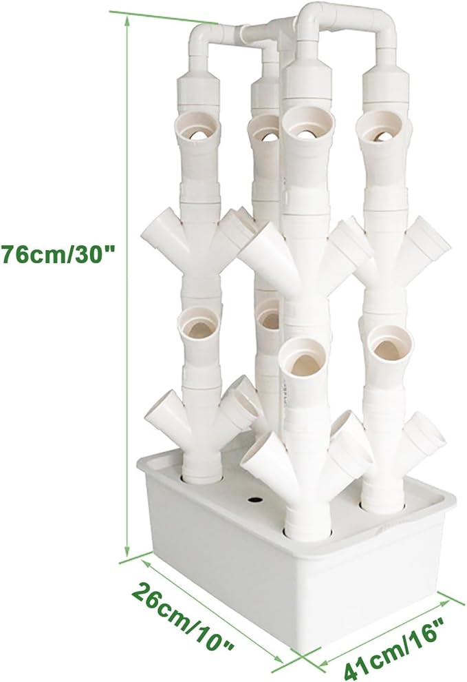 Hydroponics Tower GardenHydroponic Growing Systemfor Indoor Herbs Fruits and Vegetables - Aeroponic Tower(XX-Large)