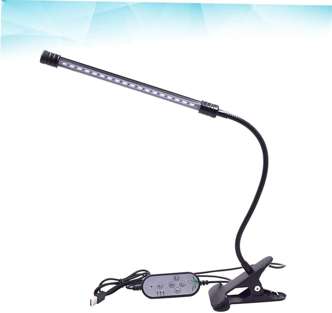 9w Led Grow Light Dimmable Levels Timing for Indoor Plant Growth Led Plant Lamp Gooseneck for Greenhouse