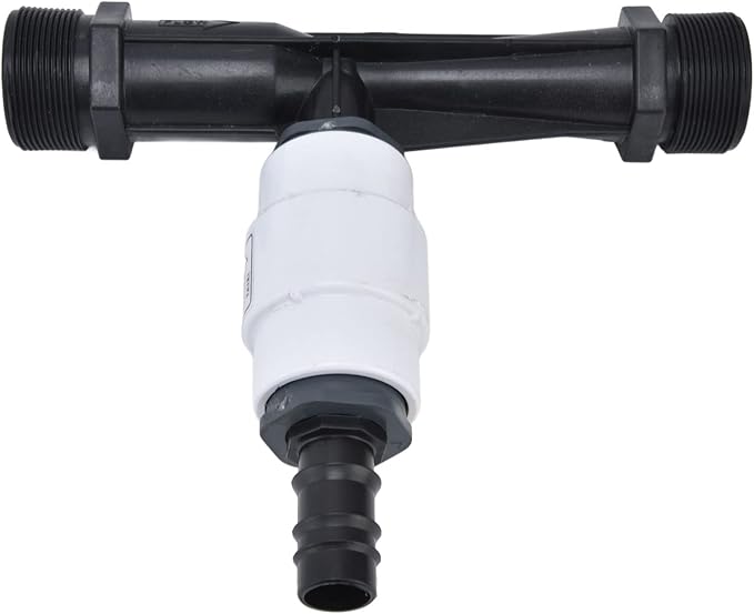 G2 External Thread Venturi Fertilizer with Check Valve Agriculture Fertilizer Injector Irrigation Tool for Garden
