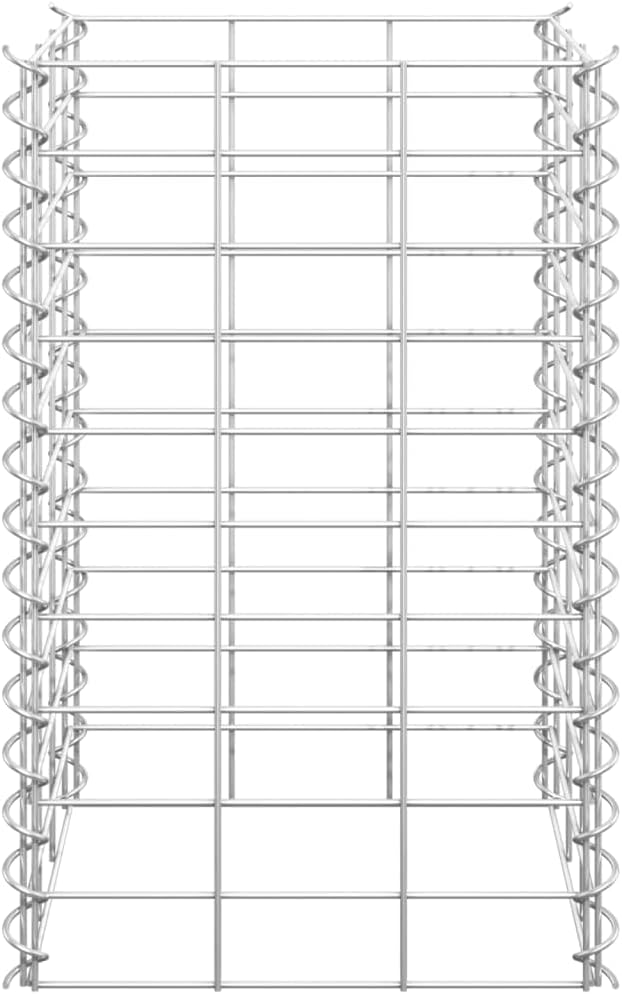 SKM Gabion Raised Beds 3 pcs 11.8x11.8x19.7 Iron (5.85 KG/12.87 LBS)